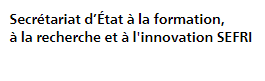 Secrétariat d'État à la formation, à la recherche et à l'innovation SEFRI